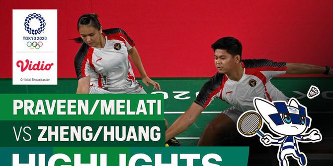 VIDEO: Langkah Praveen Jordan / Melati Daeva Oktavianti Terhenti di Perempat Final Bulutangkis Olimpiade Tokyo 2020