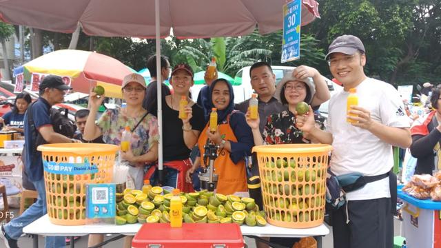 Usaha Jeruk Peras Alya Baby Orange.