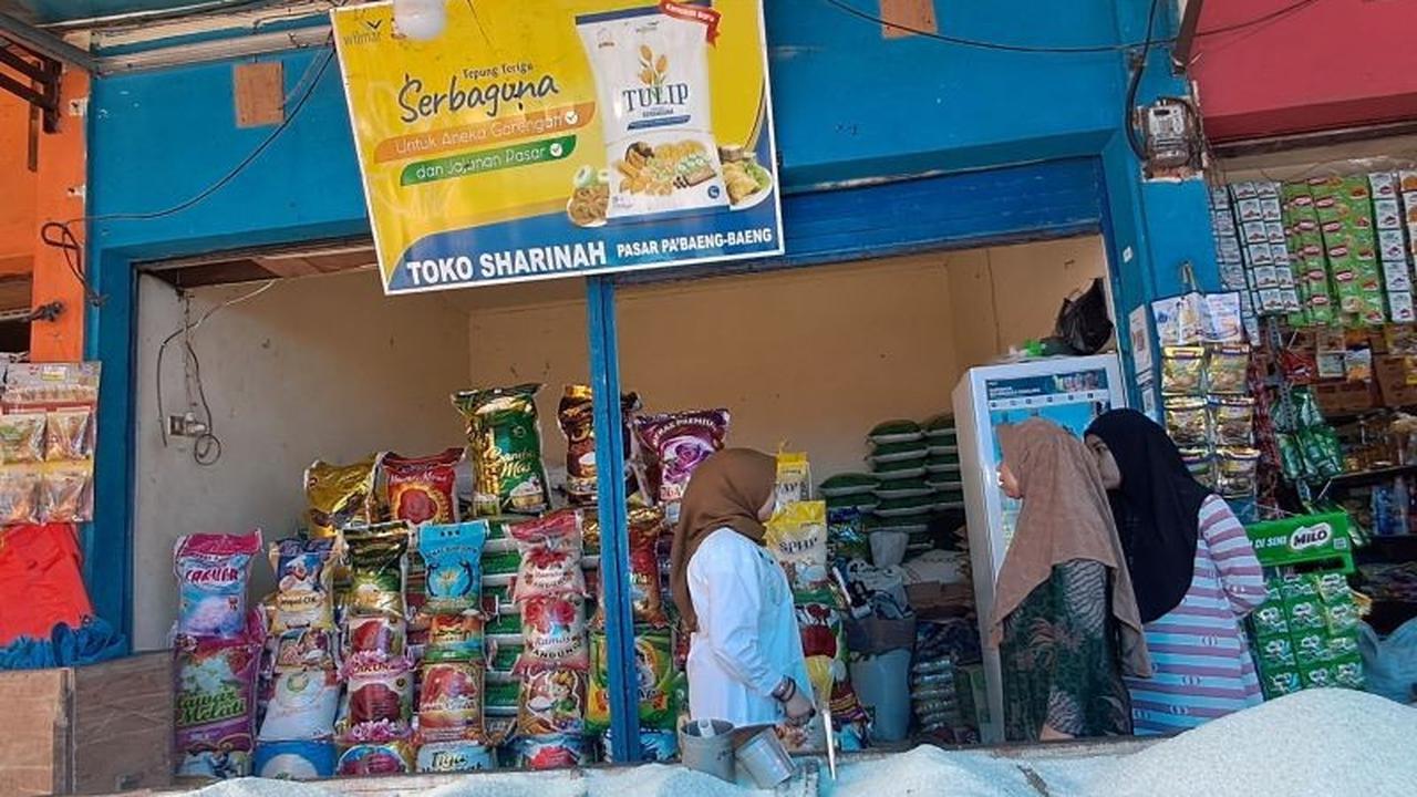 Fakta Unik Pasar Pa'baeng-Baeng: Harga Beras Bulog Makassar Stabil, Penyaluran SPHP Capai 900 Ton!