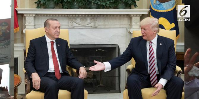 Donald Trump Bertemu dengan Presiden Turki