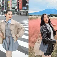 Selalu tampil dengan gaya yang effortless namun stylish, Anissa Aziza kembali mencuri perhatian lewat deretan foto liburannya di Jepang.  [@anisaaziza].