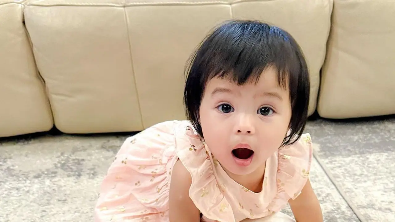Ameena putri Atta Halilintar dan Aurel Hermansyah. (Foto: Instagram/attahalilintar)