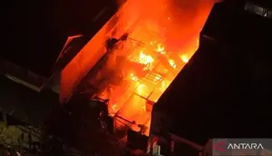 Kebakaran Rumah di Pulogadung Tewaskan 1 Penghuni