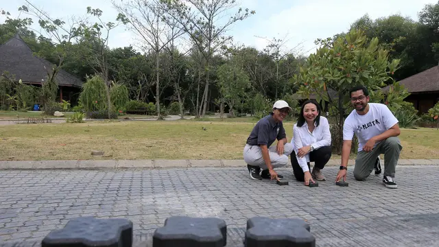 Sukses dengan Program Luggage Trade-in, Samsonite Buat 100.000 Paving Block Hasil Daur Ulang, untuk Melindungi 1.000 Meter Persegi Taman Mangrove