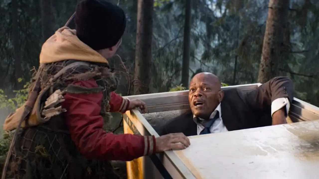 Mengintip Samuel L. Jackson Ketakutan di Big Game