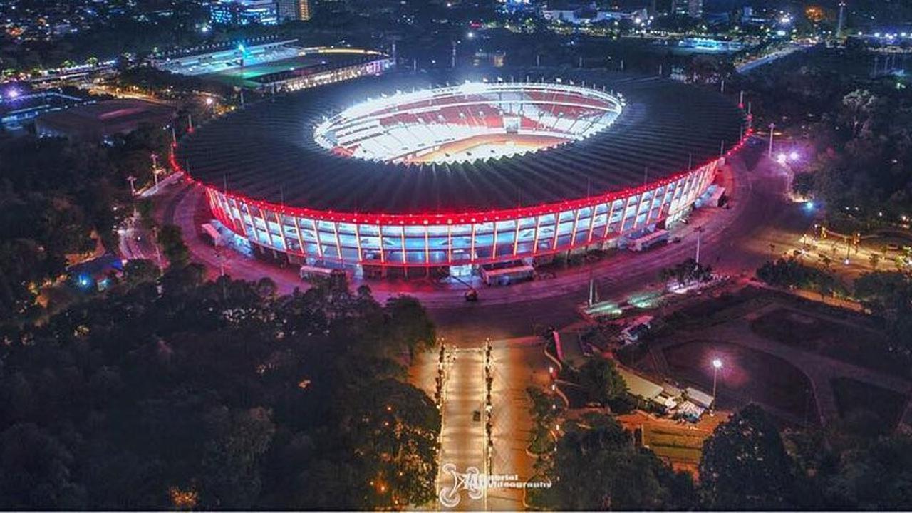 Begini Penampakan Terbaru Rumput Stadion Gelora Bung Karno Jelang Laga Timnas Indonesia Vs Bahrain