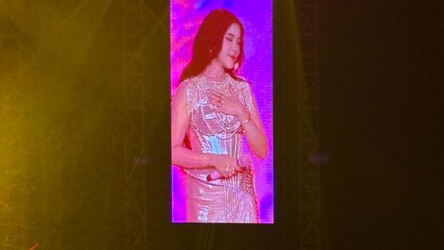 Potret Tiara Andini di konser Secret Number pasSworLd concert (Dok/Patricia Vianney)