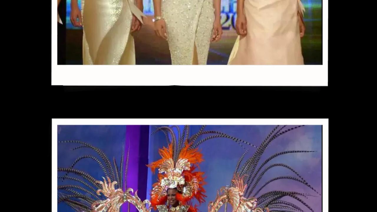 1. Grand finalists Miss Universe 2001
2. Kontestan Miss Universe 2002, Erika Lizet Ramirez dari Honduras