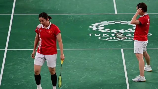 Foto: Luar Biasa, Pasangan Greysia Polii dan Apriyani Rahayu Persembahkan Medali Emas Pertama Olimpiade Tokyo 2020 untuk Indonesia
