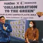 HokBen X Rebricks Luncurkan Roster Daur Ulang dari Plastik Mika. (dok.HokBen/Geiska Vatikan Isdy).