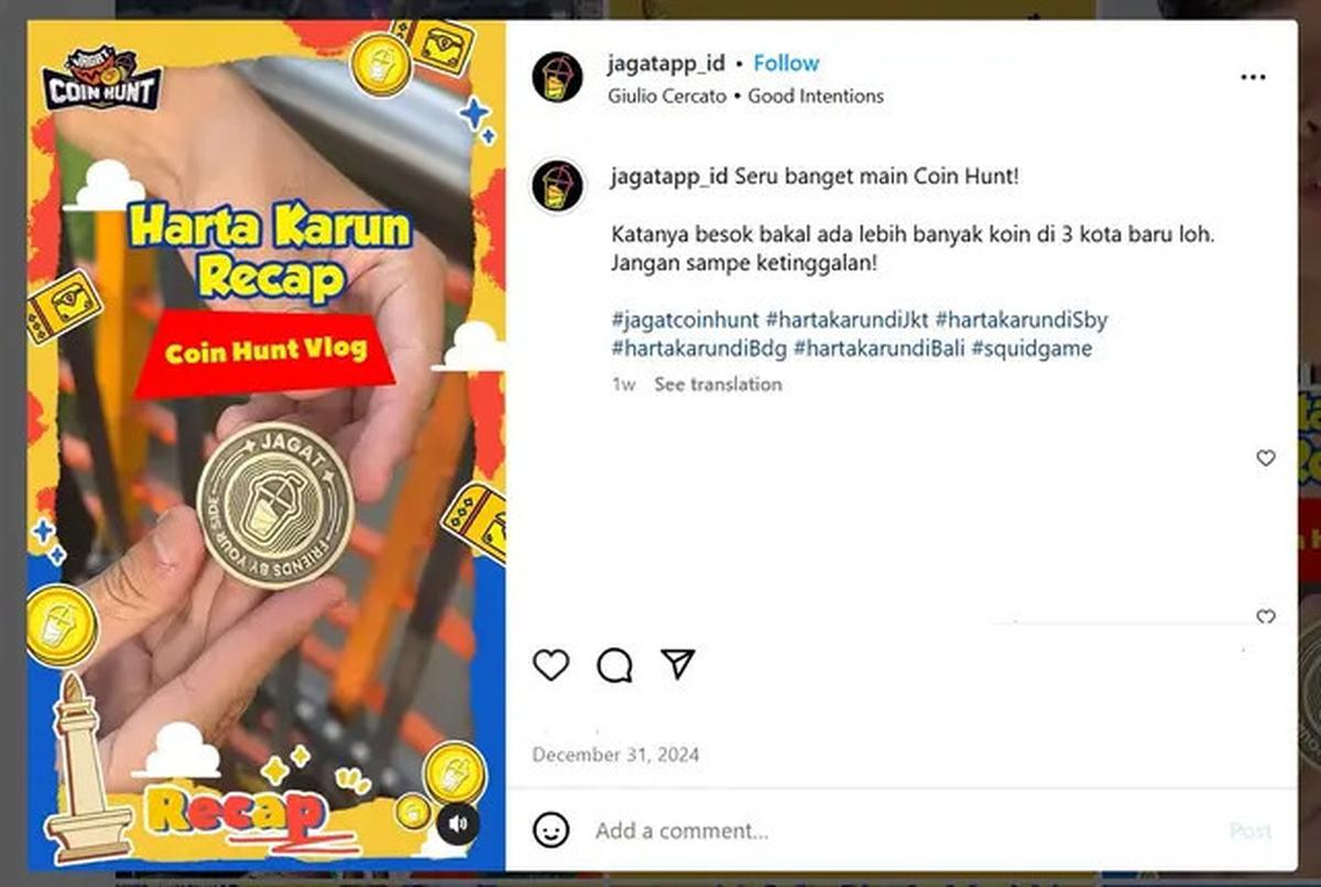 Polisi akan Tindak Tegas Pengguna Koin Jagat apabila Rusak Fasilitas Umum