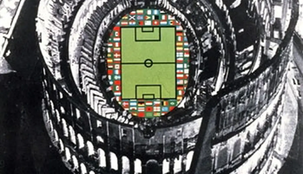Poster Piala Dunia 1990 (&copy; AFP 2006)