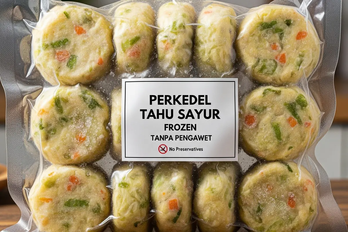 Resep Perkedel Tahu Sayur Frozen Tanpa Pengawet