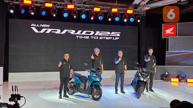 Honda Vario 125 terbaru resmi meluncur di Indonesia. (Liputan6.com/Arief Aszhari)