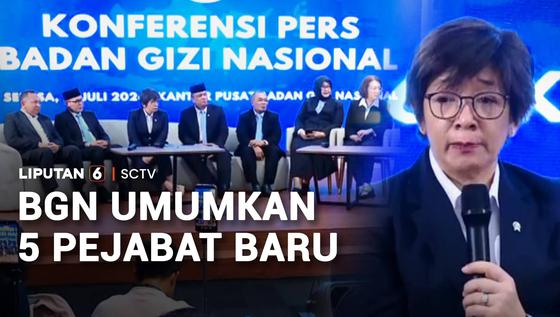 BGN Umumkan Lima Pejabat Baru
