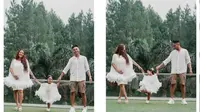 Sekeluarga Kompak Berbusana Putih, 6 Potret Kemeriahan Gender Reveal Anak Kedua Siti Badriah
