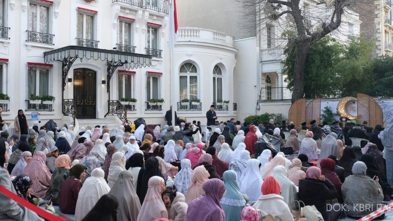 Dubes RI Mohamad Oemar Ajak Diaspora Jaga Harmoni Saat Rayakan Idul Fitri Paris