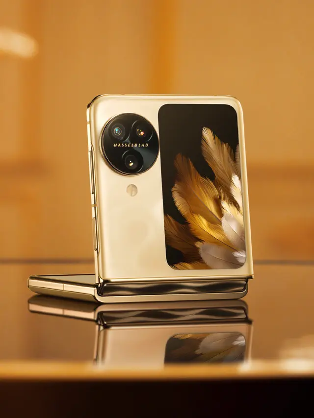 Tampilan Find N3 Flip diungkap Oppo jelang peluncuran 29 Agustus 2023 (Weibo Oppo)