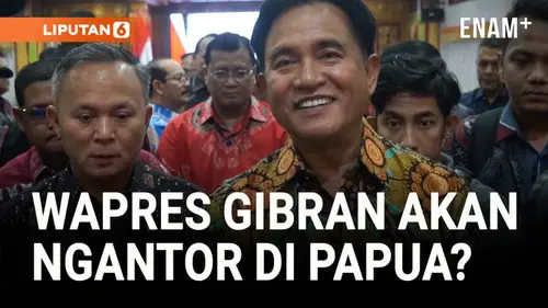 Wapres Gibran akan Berkantor di Papua? Yusril Ihza Mahendra Buka Suara