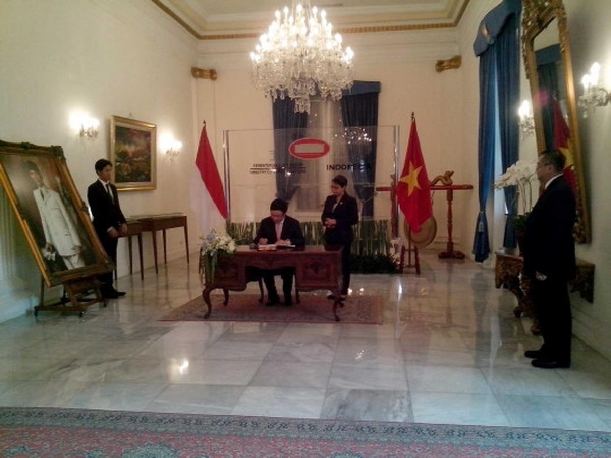 Menlu Retno terima kunjungan menteri luar negeri Vietnam