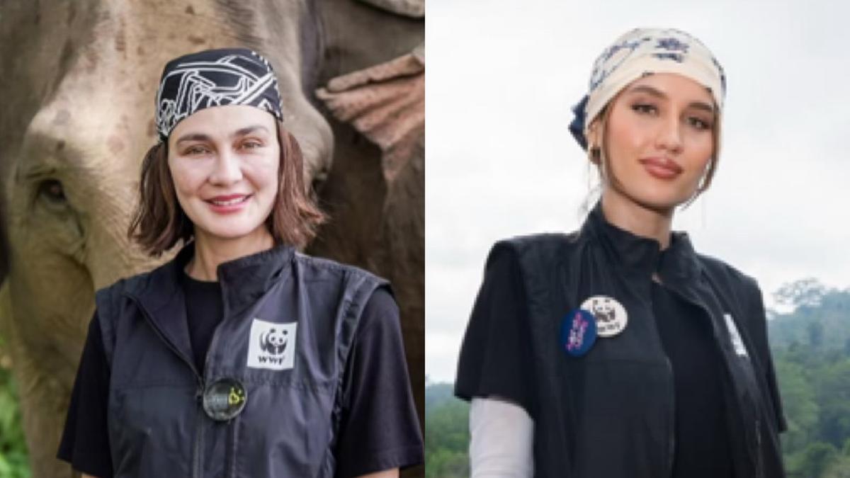 Luna Maya dan Cinta Laura Kompak Kenakan Scarf di Kepala saat Berada di Aceh