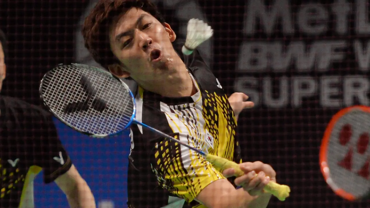 Lee Yong Dae. (AFP/Peter Parks)