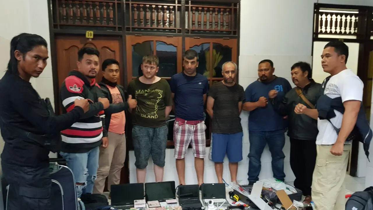 Skimming jaringan Turki