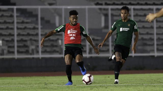 Latihan Timnas Indonesia U-23