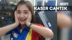 Media sosial bisa membuat seseorang menjadi terkenal, seperti yang dialami oleh kasir cantik minimarket ini.