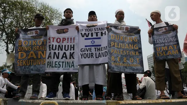 Aksi Damai Dukung Perjuangan Rakyat Palestina