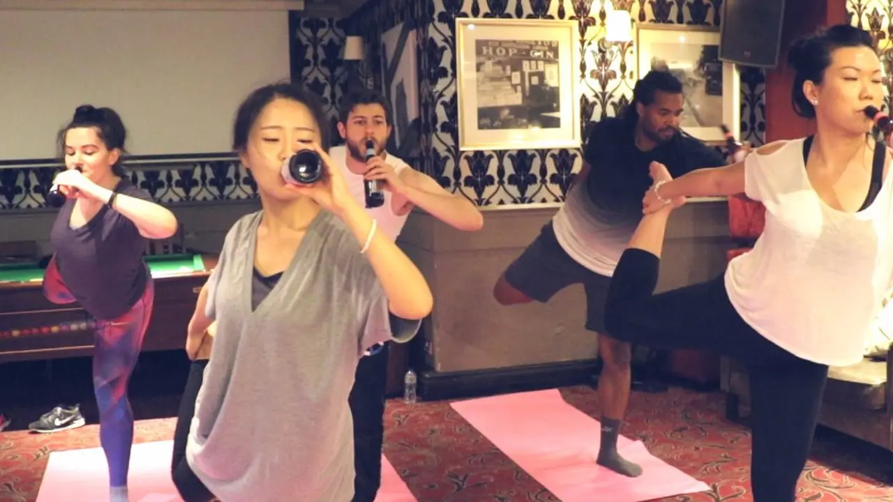 Yoga bir di Inggris