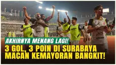 Persija Jakarta akhirnya bangkit! Usai dua kekalahan beruntun, Macan Kemayoran tampil menggila dengan menaklukkan Persebaya Surabaya 3-1 di Stadion GBT. Gol dari Dony Tri Pamungkas, Jordi Amat, dan Allano Lima jadi pembeda, sekaligus membawa Persija ...