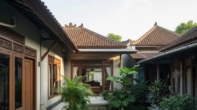 Desain Rumah yang Tetap Terang Meski Berdempetan dengan Tetangga/Gemini AI