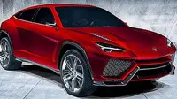 Salah satu mobil premium yang akan hadir di 2018, Lamborghini Urus (dailyexpress)