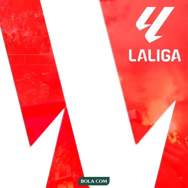 Liga Spanyol - Ilustrasi logo La Liga musim 2025/2026