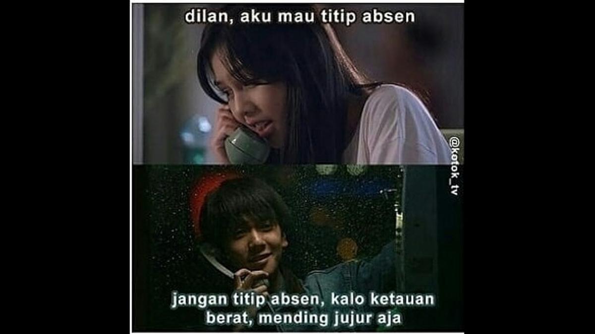 Sederet Meme Dilan Yang Bisa Bikin Kamu Cengar Cengir Sendiri