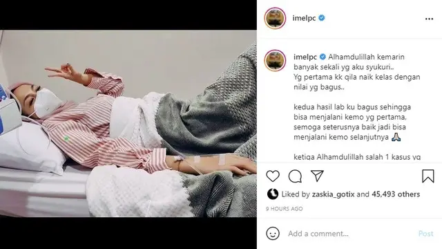 Imel Putri Cahyati (Foto: Instagram/@imelpc)