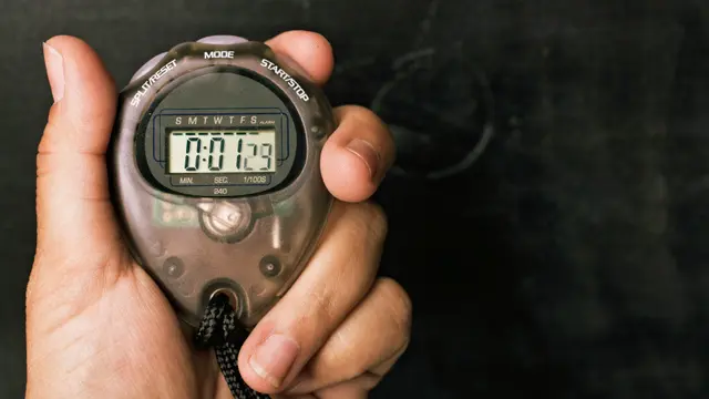 Ilustrasi stop watch