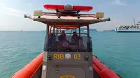 CCTV KMP Mufidah Rekam Detik-Detik Seorang Penumpang Lompat ke Laut