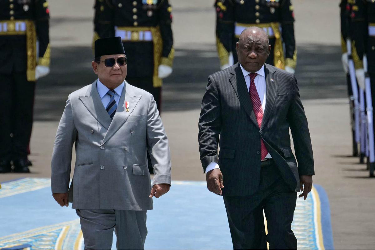 FOTO: Prabowo dan Ramaphosa Satukan Visi,  Dari Investasi Hingga Penguatan G20