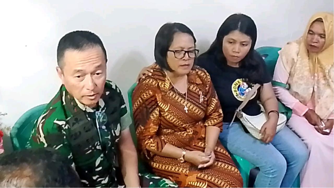 Ibu Prada Lucky Memohon ke Pangdam Udayana
