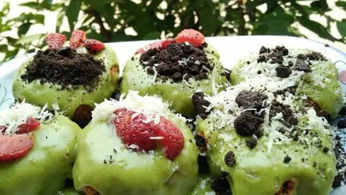 Nugget pisang green tea./Copyright cookpad.com/Aprilia