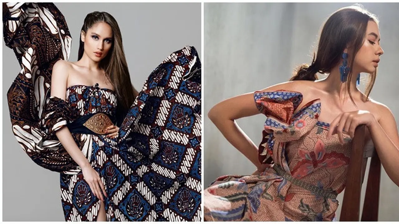 Potret 6 Artis Blasteran dalam Balutan Kain Batik, Pesona Wanita Indonesia