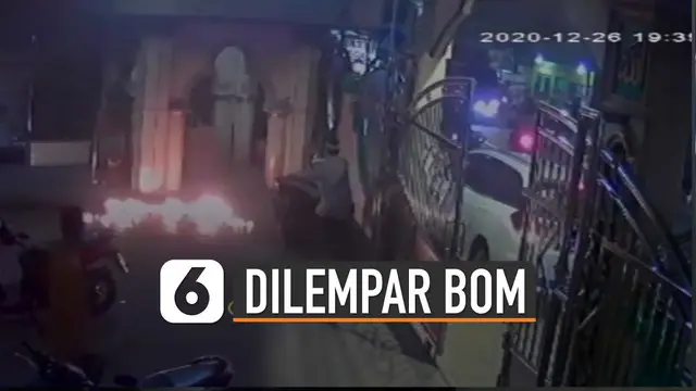 VIDEO: Detik-Detik Masjid di Cengkareng Barat Dilempar Bom Molotov