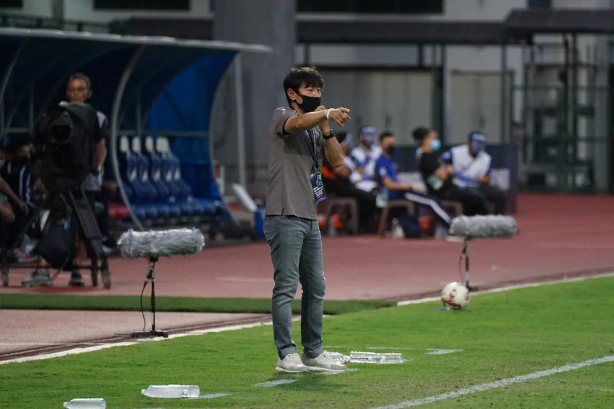 Pelatih Timnas Indonesia di Piala AFF 2020, Shin Tae-yong.