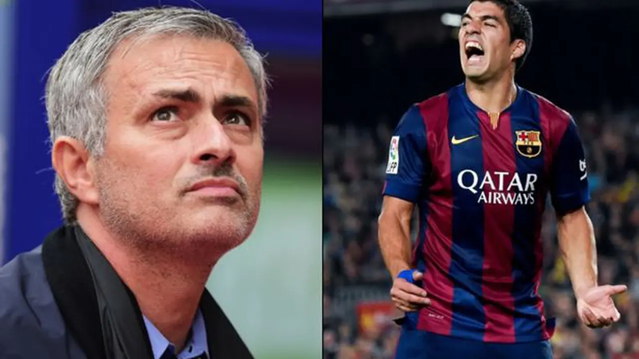 Jose Mourinho dan Luis Suarez