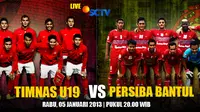 Saksikan Laga Timnas U-19 kontra Persiba di SCTV