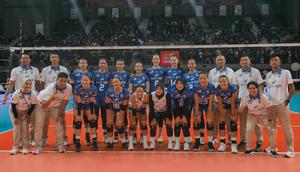 Bandung bjb Tandamata membuka perjalanan di Proliga 2026 dengan kemenangan setelah menumbangkan Jakarta Livin Mandiri 3-0 di GOR Terpadu A. Yani, Pontianak, Kalimantan Barat, Jumat (9/1/2026). (Bola.com/Dok.Istimewa).