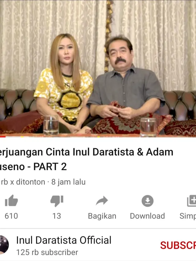 Unggahan Inul Daratista. (Foto: Instagram @inul.d)