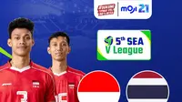 Link Live Streaming SEA V League 2025 Indonesia vs Thailand di Vidio